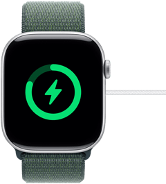 Prawie całkowicie naładowany Apple Watch Series 10