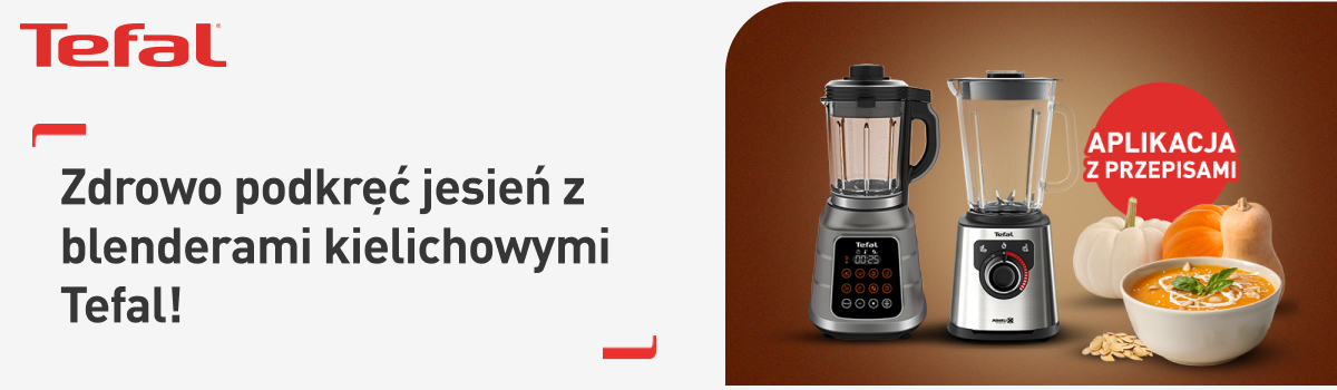 Zdrowo podkręć jesień z blenderami kielichowymi Tefal!